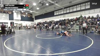 190 lbs Cons. Semi - Luke Salcido, Villa Park vs William Schindele, El Toro