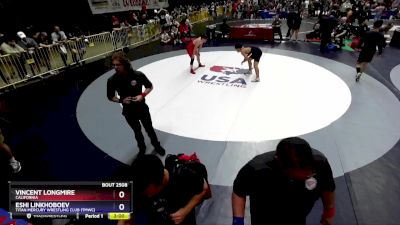 157 lbs Cons. Round 2 - Vincent Longmire, California vs Eshi Linkhoboev, Titan Mercury Wrestling Club (TMWC)