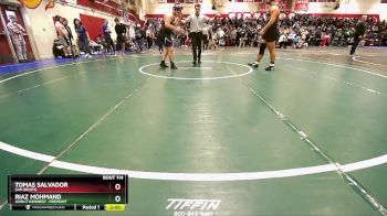 215 lbs Champ. Round 1 - Riaz Mohmand, John F Kennedy -Fremont vs Tomas Salvador, San Benito