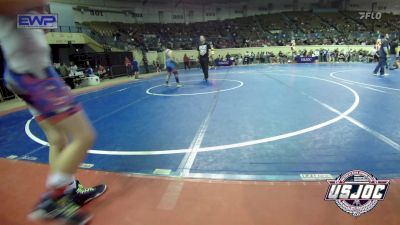 110 lbs Quarterfinal - Jagger Leavitt, Ponca City Wildcat Wrestling vs Davis Cornine, Sedalia Youth Wrestling Club