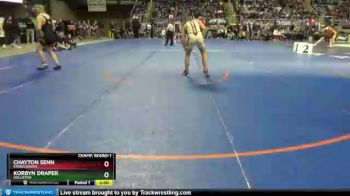 182 lbs Champ. Round 1 - Korbyn Draper, Williston vs Chayton Senn, Fargo Davies