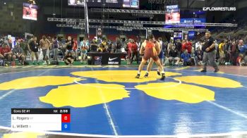 182 lbs Cons 32 #1 - Luke Rogers, New York vs Lincoln Willett, Iowa