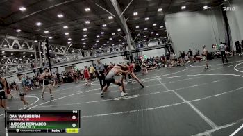 144 lbs Round 3 (8 Team) - Dan Washburn, Dragons NJ vs Hudson Bernabeo, Filipe Trained WC