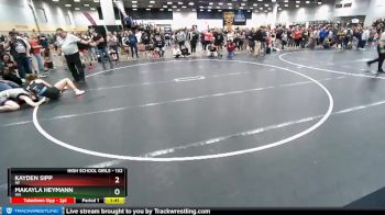 132 lbs Champ. Round 2 - Kayden Sipp, NE vs Makayla Heymann, WA