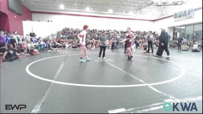 120 lbs Quarterfinal - Rueban Marston, Perry Wrestling Academy vs Abel Rusk, South Central Punisher Wrestling Club