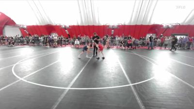 74 lbs Cons. Round 2 - Gabriel Gehring, Slinger Red Rhinos Wrestling Club vs Ezra Black, River Falls Toss & Turns Wrestling Club
