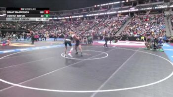 120-2A Champ. Round 1 - Grant Masterson, Limon High School vs Cooper Edson, Sedgwick County/Fleming