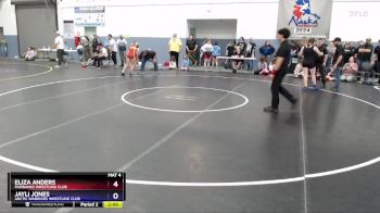 127 lbs 2nd Place Match - Eliza Anders, Fairbanks Wrestling Club vs Jayli Jones, Arctic Warriors Wrestling Club