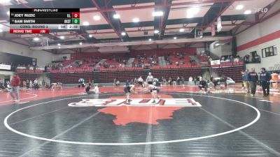 133 lbs Cons. Round 2 - Joey Ruzic, Illinois vs Sam Smith, Oklahoma State