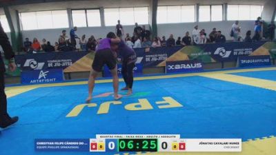 JÔNATAS CAVALARI NUNES vs CHRISTYAN FELIPE CÂNDIDO DO CARM 2026 FPJJ Circuito Paulista NO GI Etapa 3