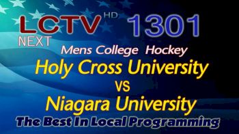 Full Replay - Holy Cross vs Niagara | Atlantic Hockey