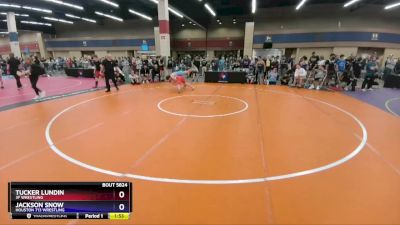 132 lbs Cons. Round 5 - Tucker Lundin, 3F Wrestling vs Jackson Snow, Houston 713 Wrestling