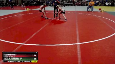 130 lbs Quarterfinals (8 Team) - Conor Voigt, Grand Rapids vs Levi Bullerman Jr., Marshall/Lakeview/RTR