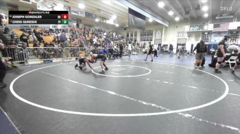 126 lbs Cons. Semi - Joseph Gonzales, Huntington Beach vs Chris Qureshi, Fountain Valley