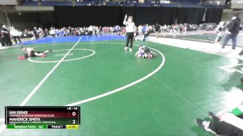 53 lbs Cons. Round 4 - Maverick Smith, Franklin Pierce Cardinal Wrestling Club vs Ian Denis, Thunder Mountain Wrestling Club
