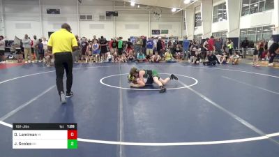 102-J lbs Semifinal - Oliver Lamiman, MI vs Jackson Scoles, OH