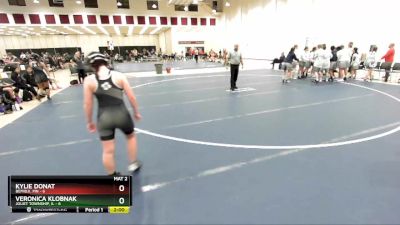 138 lbs Semis & 1st Wrestleback (8 Team) - Kylie Donat, Bemidji, MN vs Veronica Klobnak, Joliet Township, IL