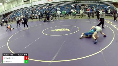 14U Boys - 120 lbs Cons. Round 3 - Storm Murphy, Tennessee vs Cayden Holt, Marshfield Youth Wrestling