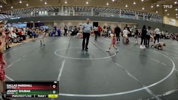 56 lbs Round 3 - Johnny Shubiak, Buxton vs Dallas Marshall, Ohio Gold