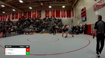 285 lbs Semifinal - Caden Young, Uintah vs Alexander Rose, Legend