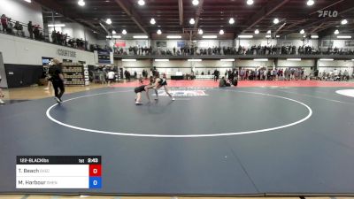 122-BLACK lbs Rr Rnd 4 - Tayah Beach, Svec vs Makenzie Harbour, Shen