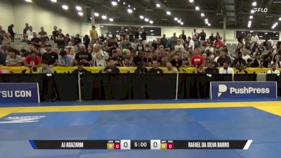 Rafael Da Silva Barro vs AJ Agazarm 2025 World Master IBJJF Jiu-Jitsu Championship