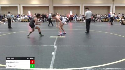 150 lbs Round Of 128 - Jesus Aispuro, Grindhouse WC vs Isreal Dunn, Canyon Springs HS