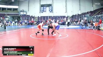 170 lbs Cons. Round 3 - Mason Barchet, Thomas A Edison (Elmira Heights) vs Jamie Barrett, Scranton Prep Hs