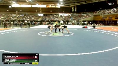 98 lbs Champ. Round 2 - Cole Jensen, Rocky Mountain vs Roman Welsh, Capistrano Valley