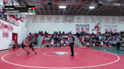 115 lbs Champ. Round 2 - Talea Nichols, Rocky Mountain vs Amy Twait, Meridian