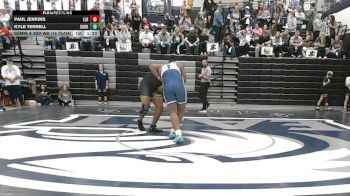 285 lbs Semis & 3rd Wb (16 Team) - Kyle Terrell, Cook vs Paul Jenkins, East Jackson HS