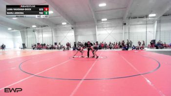 120 lbs Rr Rnd 1 - Lana Vaughan-Dock, Guthrie vs Marli Arbona, Ponca City LadyCat Wrestling