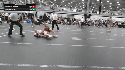 132 lbs Round 2 (6 Team) - Kristian Beres, Este Built Prime vs Carter Soto, Steller Trained Caij Vanda