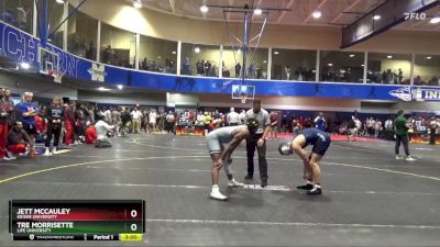 197 lbs Champ. Round 1 - Tre Morrisette, Life University vs Jett MCcauley, Keiser University