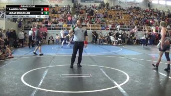 217 lbs Semifinal - Rayden Caudill, LC Wrestling vs Logan McClellan, Jv Warriors