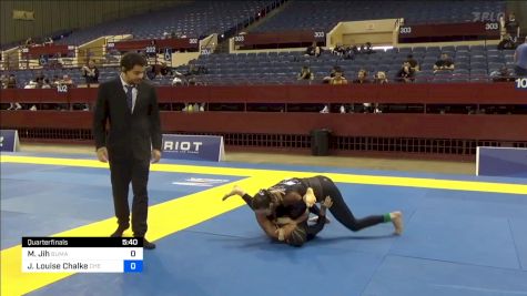 Melinda Jih vs Jillian Louise Chalke 2024 Pan IBJJF Jiu-Jitsu No-Gi Championship