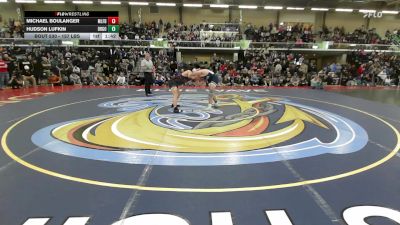 157 lbs Semifinal - Michael Boulanger, Milford vs Hudson Lufkin, Dirigo