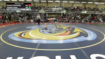 157 lbs Semifinal - Michael Boulanger, Milford vs Hudson Lufkin, Dirigo