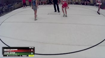 108 lbs Round 6 (8 Team) - Haven Baker, South Dakota Lightning vs Gracie Huggins, Nebraska Red