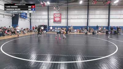 75 lbs Luke Taussig, Kansas vs Emerson Euliss, Missouri