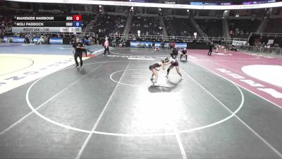 138 lbs Semifinal - Noli Paddock, Chautauqua Lake vs Makenzie Harbour, Shenendehowa