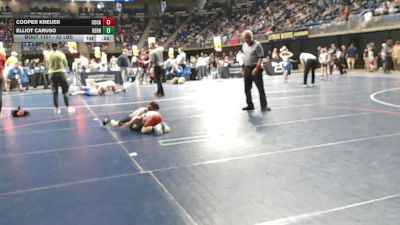 52 lbs Round Of 16 - Cooper Kreuer, Cocalico vs Elliot Caruso, Derry