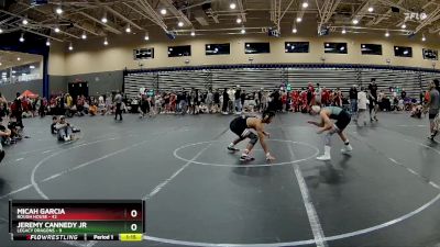 120 lbs Round 1 (4 Team) - Micah Garcia, Rough House vs Jeremy Cannedy Jr, Legacy Dragons