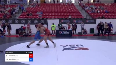 60 kg Cons 8 #2 - Devon Jackson, 3 Style Wrestling vs Randon Miranda, California