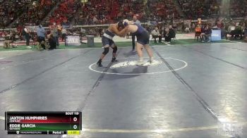 4A 285 lbs Champ. Round 1 - Jaxton Humphries, Century vs Eddie Garcia, Skyview