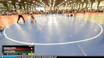 56 lbs Rd# 6- 9:00am Saturday Final Pool - Cohen Seidel, NCWAY National Team vs Keagan Seidel, Minion Green