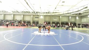 152 lbs Quarterfinal - Vanessa Tshibombi, Stratford vs Manasvi Madala, Trumbull