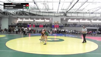 145 lbs Quarterfinal - Regan Murphy, Canton vs Ava Cleary, Foran