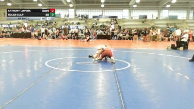 106 lbs Rr Rnd 1 - Anthony Lopera, Triumph Maize - HSB vs Nolan Culp, Indiana Outlaws Black - HSB