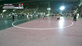 6-7A 120 1st Place Match - Juliana Eldridge, Wetumpka vs Tabitha James, Central